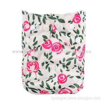 Cloth Nappies Supplier with 3-layer Ultra-absorbent Insert
